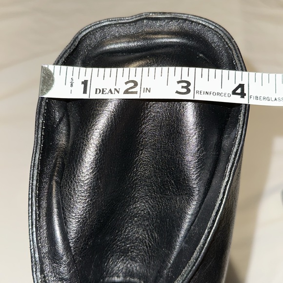 Divina Firenze Black Leather Satchel Bag EUC - Picture 5 of 17